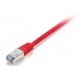 Equip Cat.6 S/FTP 1.0m cable de red 1 m Cat6 S/FTP (S-STP) Rojo 605520